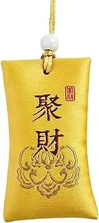 Spiritual Salt Pouch For Money,Buddhist Necklace | Classical Chinese Talisman And Buddhist Necklace For Hope And Protection