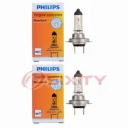 2 pc Philips High Low Beam Headlight Bulbs for Smart Fortwo 2011-2015 vw (for: Smart)