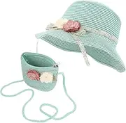 [SHERCHPRY] Straw Hat Bag Summer Hat Hats Straw Hat Sun Shade Hat for Straw Woven Hat Cap Beach Tote Brim Straw Storage Bag Trucker Shelter Beige Linen Mixed
