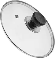 Cabilock Frying Pan Glass Lid Cooking Wok Lid for Pan Splatter Screen Spill Proof Replacement