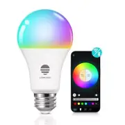 Smart Light Bulbs, WiFi Bluetooth LED Bulbs Compatible with Alexa & Google