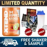 SCIVATION XTEND RIPPED 30 SRV BCAA's GLUTAMINE AMINO ACIDS FAT BURN WEIGHT LOSS