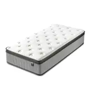 Zinus King Single Pocket Spring Mattress Euro Top Pillow Top Zone