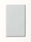Beacon Lighting Lucci Power Gravity Blank Face Plate Only in Matte White
