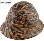 Bullets Design Full Brim Hydro Dipped Hard Hats