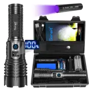 Flashlights LED High Lumens Rechargeable 980000 Lumens XHM77.2 Super Bright Flas