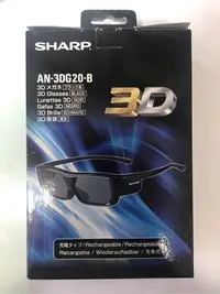 在飛比找Yahoo!奇摩拍賣優惠-SHARP AN-3DG20-B 3D眼鏡