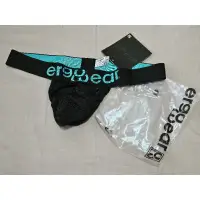 在飛比找蝦皮購物優惠-[美國正貨] ERGOWEAR 男性囊袋黑綠配色性感丁字內褲