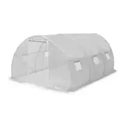 Spacious Greenhouse Large Walk In Plant Tunnel House 4.5x3m Flower Shelter Shed