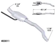 Catalytic Converter for 1984-1987 Chrysler Fifth Avenue