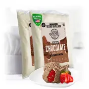 OldSoul Taiyaki Waffle Mix | Chocolate | GLUTEN FREE & VEGAN | 10 Lbs | 168 Pcs