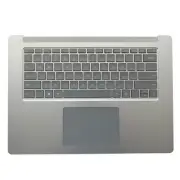New For Microsoft Surface Laptop 3 15" 1873 Palmrest Keyboard Touchpad Silver
