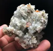 177 Grams Rare Brookite with Quartz Specimen Very Nice Quality Piece from Pak