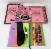 GUCCI GARDEN Tote Bag Notebook + EMPOWERING DREAM-MAKERS Strap Tote Bag etc. Set