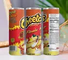 Hot Cheetos Tumbler 20oz Cup Mug Hot Cold Drinks w/ Lid Straw Stainless