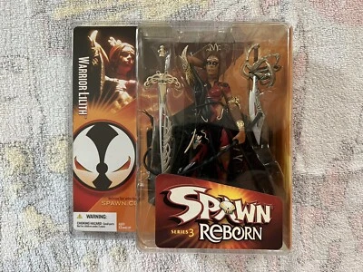 2005 Spawn Reborn Series 3 Warrior Lilith action figure from McFarlane Toys