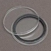 (5) Air-tite 39mm Black Ring Coin Holder Capsules for 1oz Silver & Copper Rounds Casino Chips