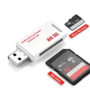 2 in 1 USB/Type-C Card Reader SD/Micro OTG Smart Memory Card Adapter for Laptop