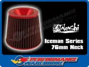 Takashi Iceman Series Pod Filter Air Filter Red 76mm Neck