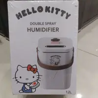 在飛比找蝦皮購物優惠-正版全新 Hello Kitty 雙噴霧夜燈加濕器