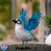 Nacome Blue Jay for Yard Art Statues: Garden Sculptures and Statues Clearance