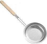 Alipis Stainless Steel Fence Spoon Kitchen Strainer Spoon Jar Children's Toothpaste Pickle Container with Strainer Practical Noodles Spoon Convenient Noodles Spoon