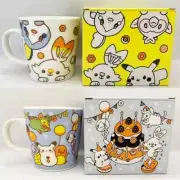 Pikachu Grookey Sobble Scorbunny Mug Mister Donut collaboration Two Types