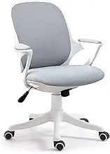 Home Comfort Chairs Velvet Children Desk Chair Kids Study Chair Swivel with Loop Arms for Girls, Kids