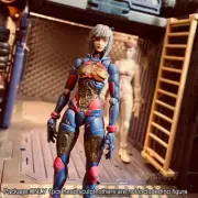 Premium 1/18 Cyberpunk Girl Head Sculpt Soldier Head For 3.75'' Action Figure