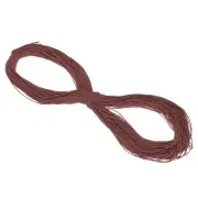 109 Yards Elastic Cord Heavy Stretch String Rope 1.5mm Coffee