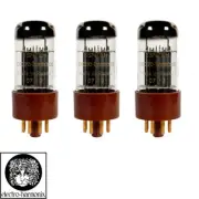 Brand New Gain Matched Trio 3x Electro-Harmonix 6SN7 Gold Pin Vacuum Tubes