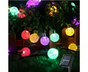 Solar String Lights 30 LED Waterproof Decorative Lighting for Party Wedding Garden Patio Multicolor