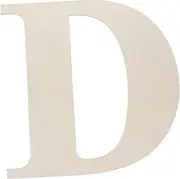 HOMOCONO Wooden Letter Decor Blank DIY Craft for Wall Art Large Wall Letter Cutout Decoration