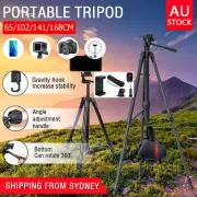 Professional Camera Tripod Stand Mount Phone Holder For iPhone DSLR Travel AU
