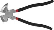 Veemoon Fence Pliers Wire Gripper Fence Post Puller Fence Stretcher Fence Puller Multi Fencing Pliers Tool Bolt Cutters Heavy Duty Barrier Fence Safety Wire Pliers Fret Cutter Metal Black