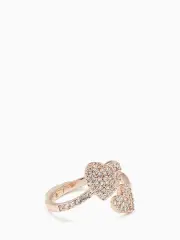 yours truly pave heart ring