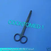 Operating Scissors Curved 5" blunt-blunt Black Coated Surgical Instruments