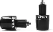 For S 650 VN650 VULCAN/S 650cc 7/8" Motorcycle Universal Handlebar Grip Cover Handle Bar Ends Cap Plug Slider(Black)