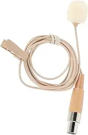 TEMPNAP Versatile Lapel Microphone for Streaming Speeches and Interviews Clip-on Design for Easy Use