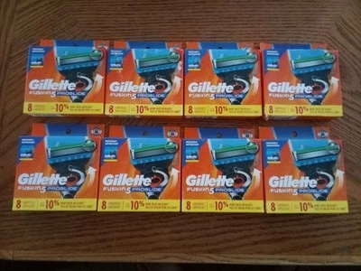 8 Packs of Gillette Fusion5 Proglide Razor Blade Cartridges - 8 Count