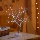 LED Bonsai Twig Tree Lights Light Up Birch Christmas Tree Table Lamp Decor Gift