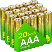 GP Ultra AA/AAA Alkaline Batteries (18 and 20 Units) (AAA (20 Units))