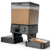 Automatic Cat Feeder for 2 Cats, 20 Cups/5L Automatic Cat Food Dispenser for
