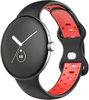 [Miimall] Strap Compatible with Samsung Galaxy Watch 4 40 mm 44 mm / 4 Classic 42 mm 46 mm, Soft Silicone Replacement Strap Sport Watch Strap for Samsung Galaxy Watch 4