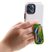 Kickstand Grip AddOn, Universal Phone Holder, Leaves