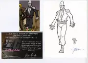 GI JOE #300 WHITE CLOWN #81 ORIGINAL COVER ART IDW by JAMIE SULLIVAN with COA