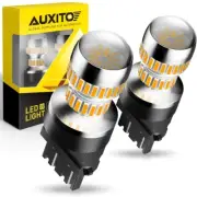 2x AUXITO Yellow Amber 3157 LED Turn Signal Parking Light Blinker Corner Bulb (for: Renault)