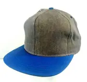 Vintage Blank Hat Snapback P-CAP USA Prewashed Baseball Cap OSFA OSFM NWT