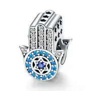 Silver plating Trendy Lucky Element Charm Beads Fit Charm Bracelets & Bangles DIY Jewelry