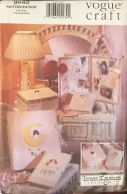 Vogue Craft Pattern 9642, Little Angels Desk Accessories, by Tresa Laymen- UNCUT